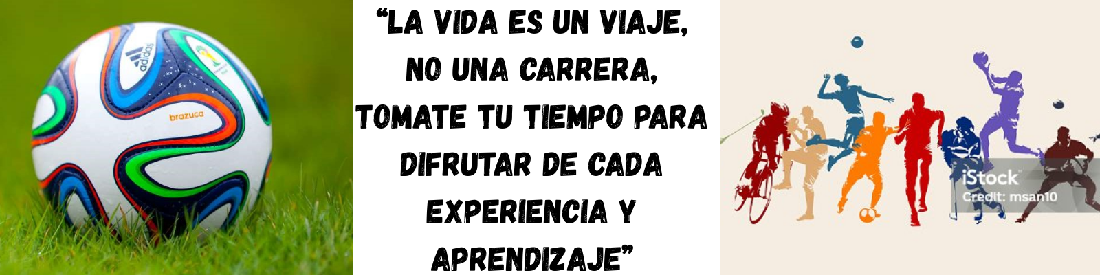 DISFRUTA DE TU PROCESO DE VIDA, CADA UNO LLEVA SU TIEMPO COMO TENGA EN GANA.